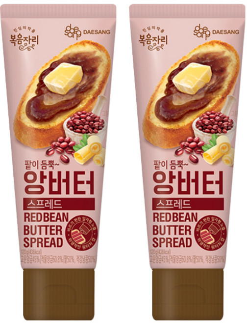복음자리 앙버터 스프레드, 120g, 2개