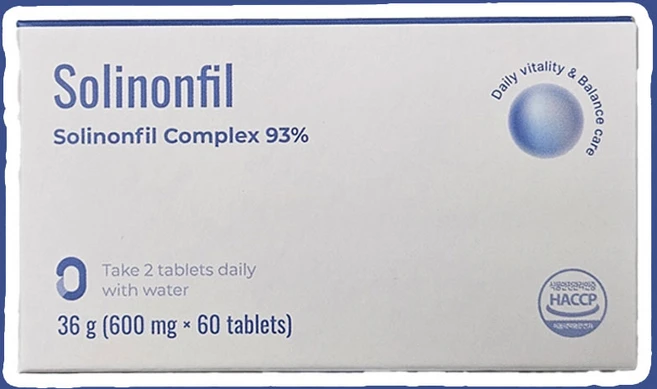 Solinonfil 솔리논필 Complex 흑마늘 블랙마카 야관문, 1박스 60정, 60정 - 쿠팡
