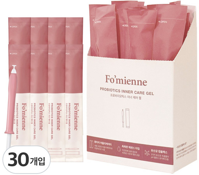 포미엔느 프로바이오틱스 이너 케어젤, 54g, 1개