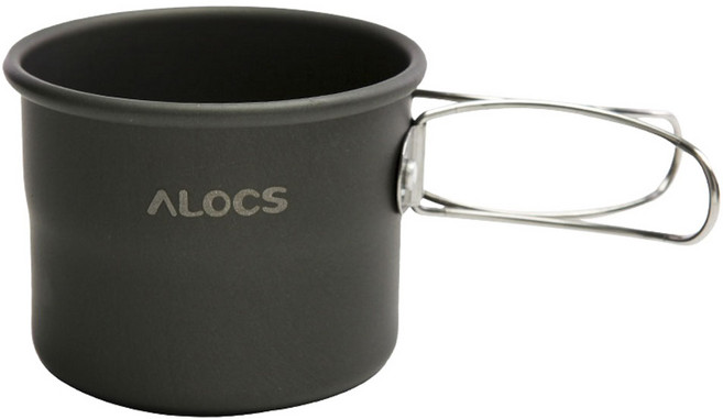 알록스 아웃도어 커피 컵 TW-402 150ml, 1개, Grey