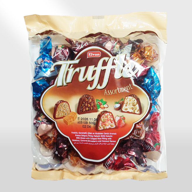 엘반 트러플 어솔트먼트 초콜릿, 500g, 1개