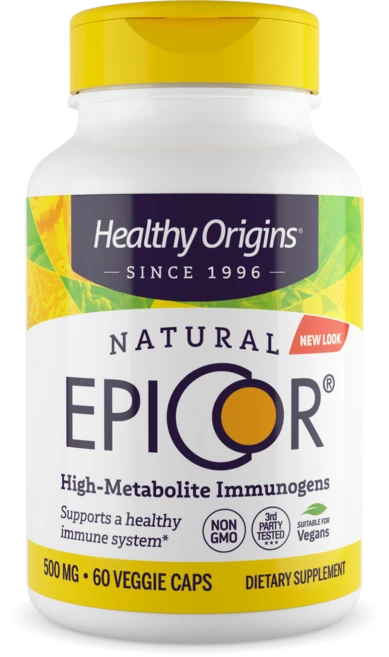 헬시오리진스 내추럴 에피코어 500mg 베지 캡, 60정, 1개 - 쿠팡