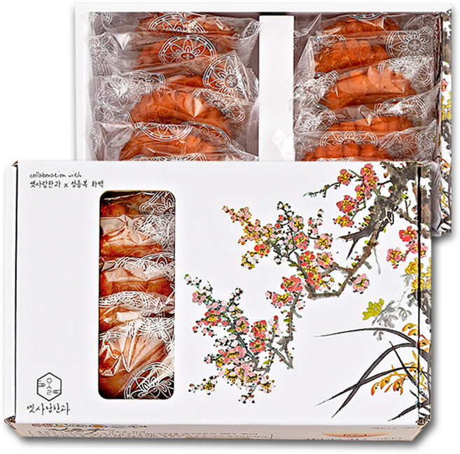 화백콜라보 담양 수제 우리밀 약과, 1박스, 420g