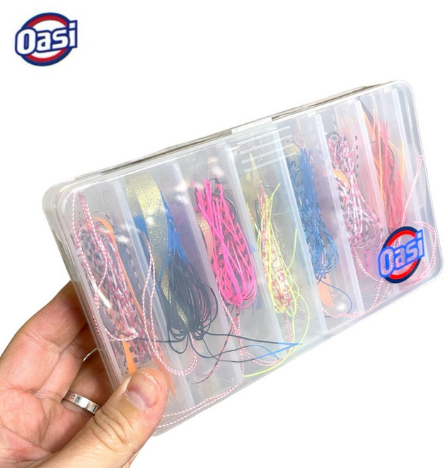 오아시 울트라마린 타이라바 스커트+훅 15종 세트(태클박스 포함), 1개