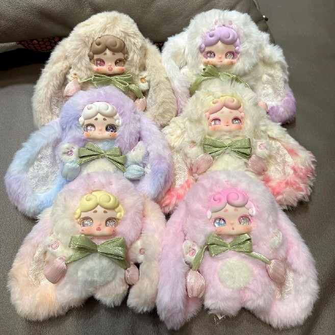 럭키디어나이 밤토끼 2세대 시크릿가든 6개입 풀박스 인형 키링 랜덤 LuckyDeerNai, 1박스