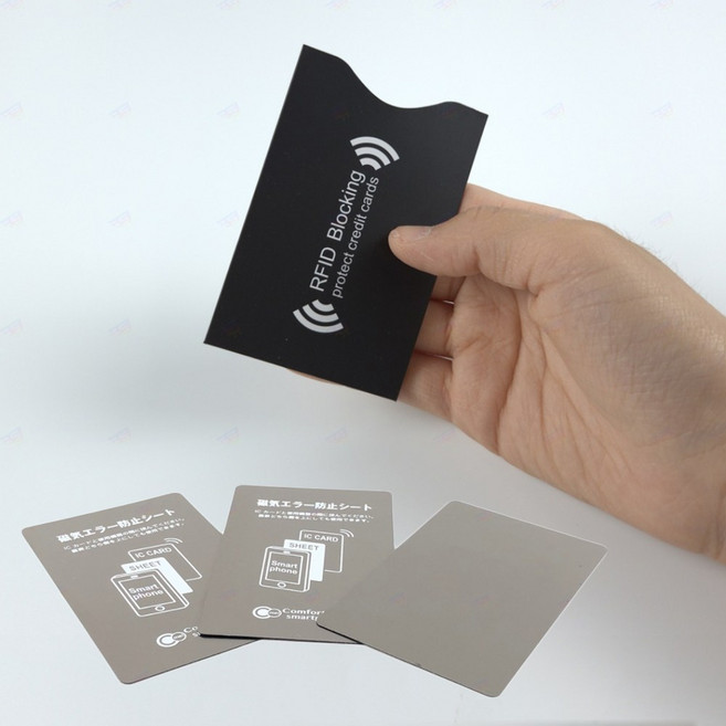 RFID 해킹차단 카드 포켓_1P 교통가드 중복인식 방지, 카드1p