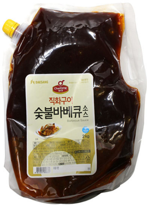 대상 쉐프원 직화구이 숯불바베큐소스, 1개, 단품