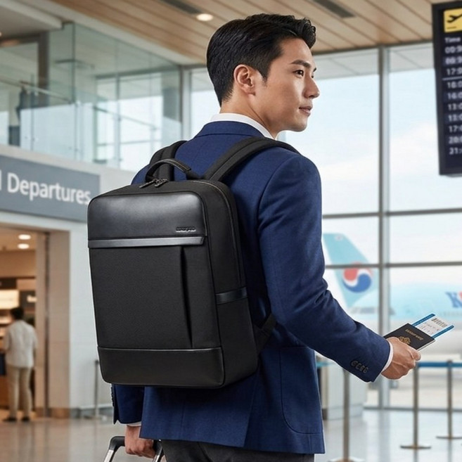 [쌤소나이트] KAMPER 백팩 M BLACK HQ809002