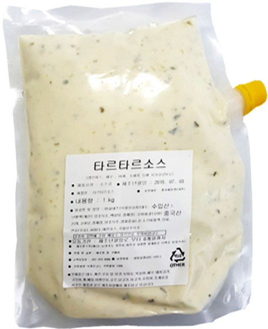 (캐드) 타르타르소스_2kg_식자재쇼핑몰_푸드왕, 1개, 2kg