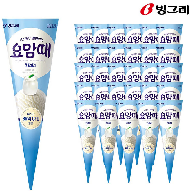 빙그레 요맘때 콘 플레인, 24개