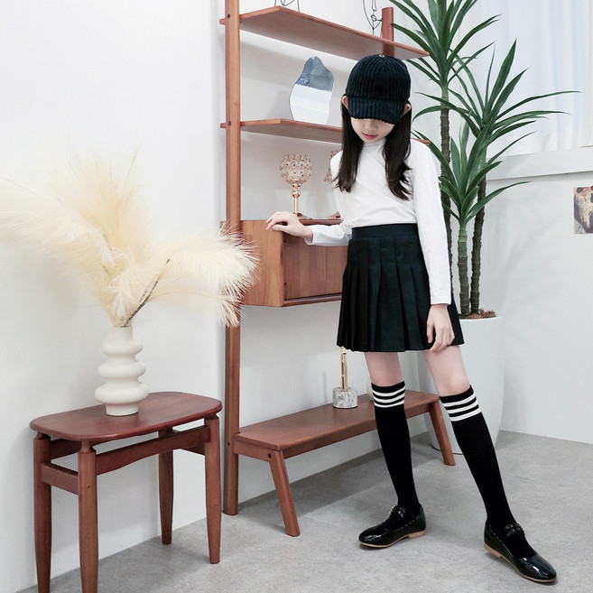 여아 테니스스커트 치마 아동 키즈 스쿨룩 치마바지 주름스커트