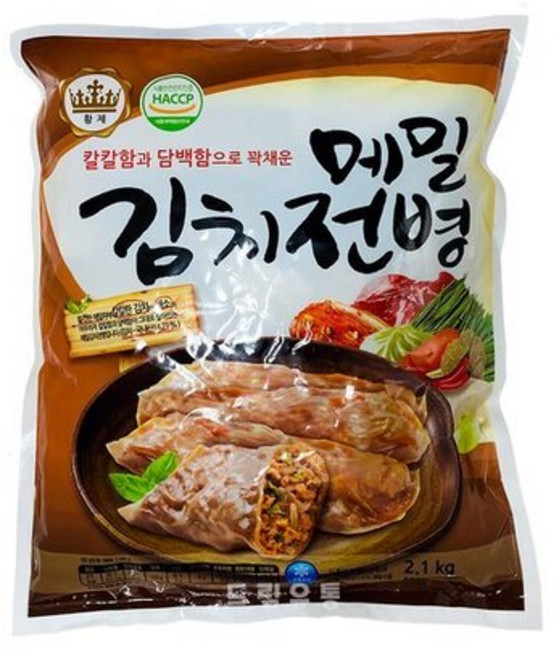 준푸드 메밀 김치전병, 2.1kg, 1개