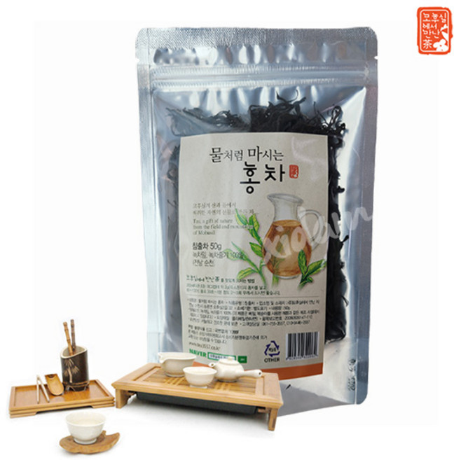 모후실 물처럼 마시는 홍차 50g(지퍼백), 50g, 1개, 1개입