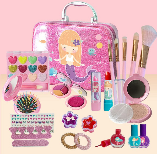 어린이 화장품 세트 메이크업, 1세트