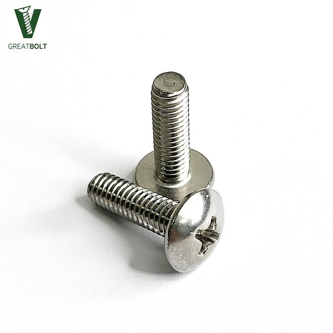 스텐 서스 트러스머리 십자 볼트 우산머리 낱개 개당 판매 M4 - 14, 14mm, 100개