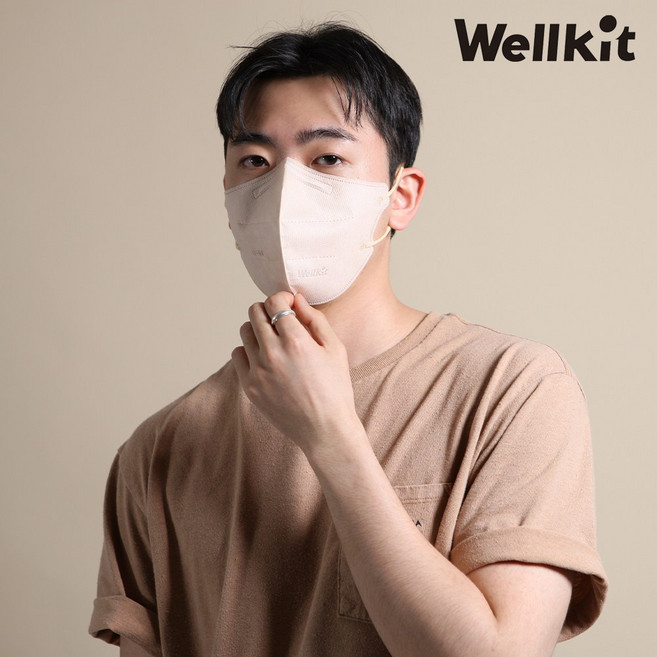웰킷 숨쉬기 편한 KF94 새부리형 마스크 50매입, 50개입, 1개, 블랙
