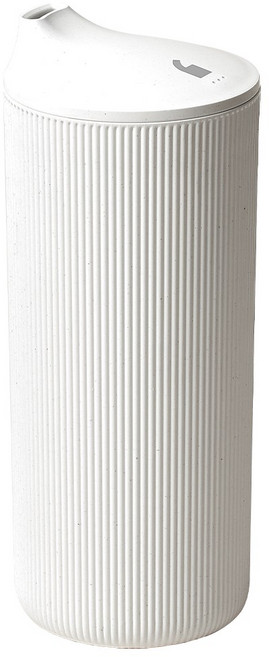 프롬그린 세레이션 텀블러 500ml, 베이지, 스노우화이트 콘, 1개