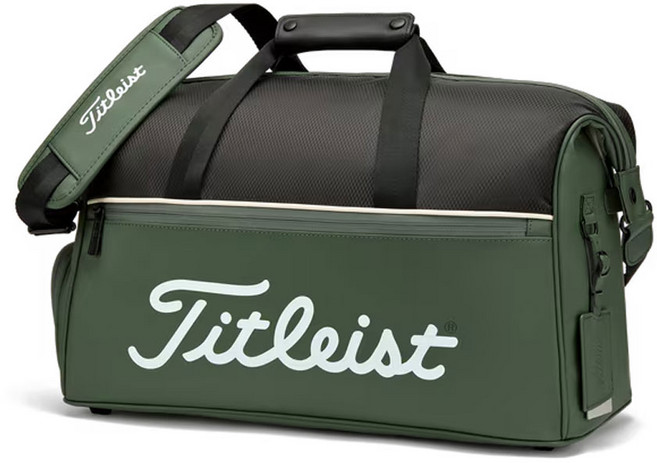 타이틀리스트 2023 엘리트 라이트 보스턴백 TA23ELBBK, 블랙+사이프러스+크림