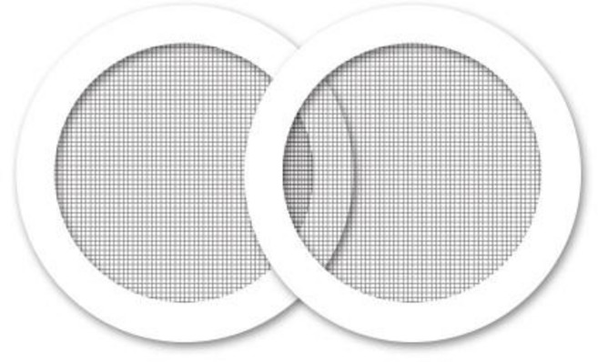 생활낙원 방충망 보수테이프 원형(중형) 90mm (2개입), 1개