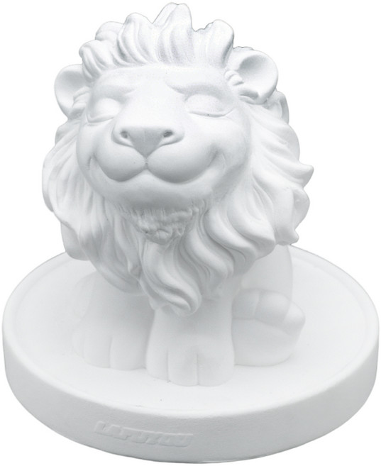 라푸유 라이온킹 피규어 사자 LION 피규어 프라모델 라이온 모형 어른장난감 주말생활 여친선물 귀여운 심바피규어, 1개, 화이트