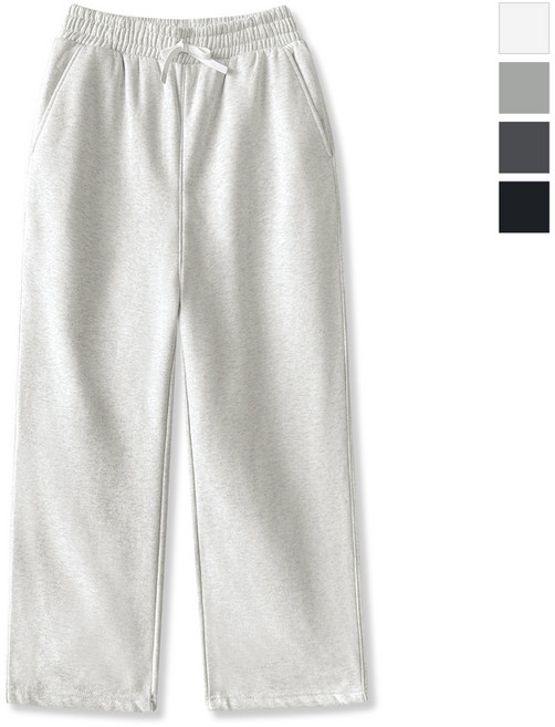 탑보이 보아 융털 기모 스트레이트 트레이닝 팬츠 (JW646)