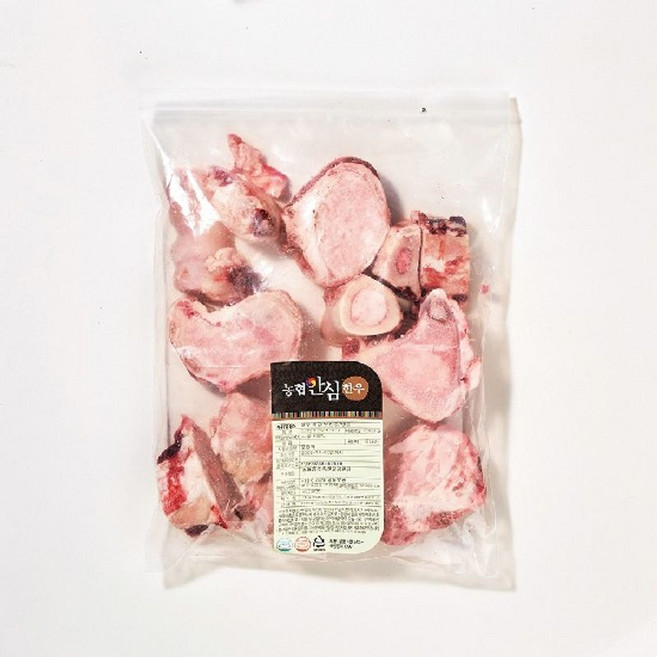 농협안심한우 한우사골+한우우족, 1세트, 4kg
