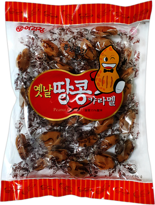 아리랑 옛날땅콩캬라멜 x/1BO, 250g, 10개