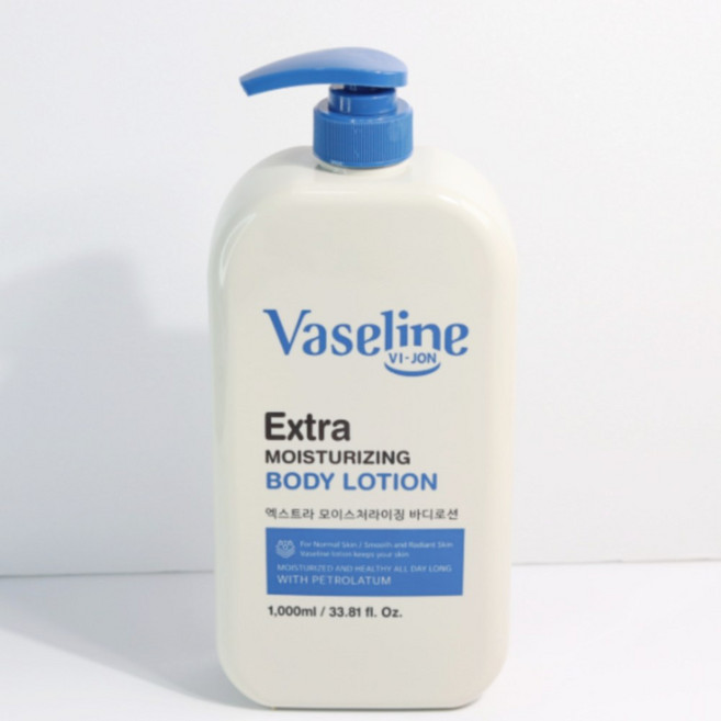 [본사정품] 바세린 바디로션 Vaseline 대용량 고보습 퍼퓸 남자 여자 보습제, 1L, 4개