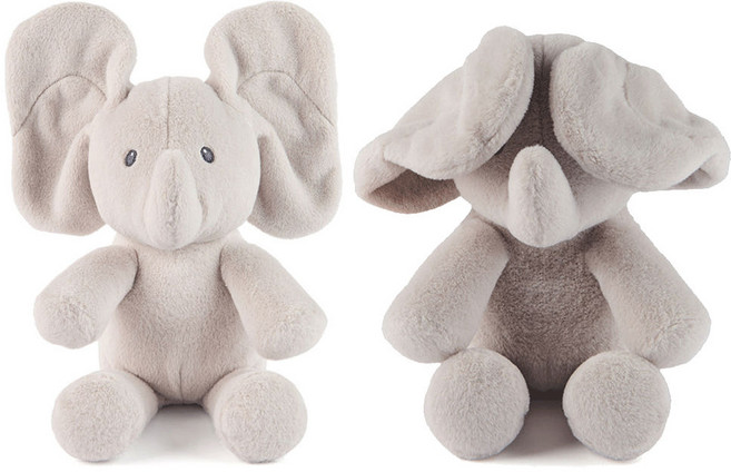 건드 매직캐슬 팔랑팔랑 귀 움직이는 코끼리, 회색, 1개, 30cm