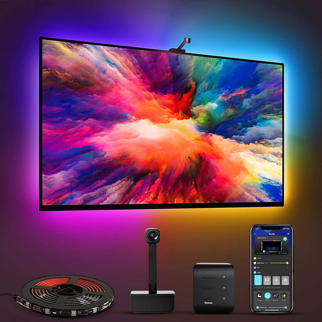 고비 Govee Immersion TV LED 백라이트 (카메라 포함), 1개
