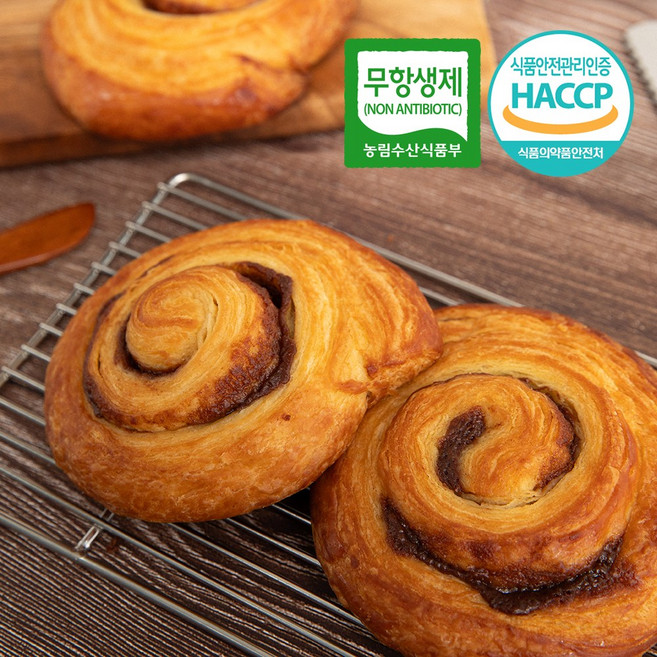 드림푸드 빵굽네 수제빵 시나몬롤 개별포장 10개 1BOX, 80g