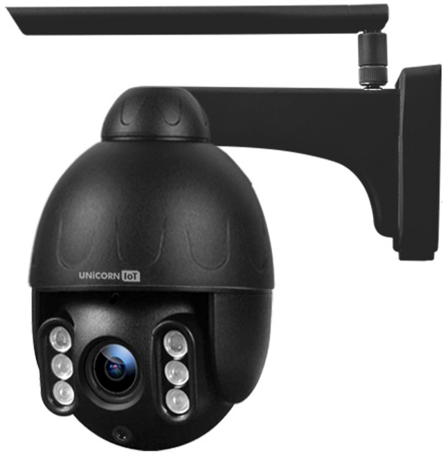 유니콘IoT 500만화소 PoE지원 5배광학줌 실외형CCTV 무선 보안카메라 TCAM-M7, 1개