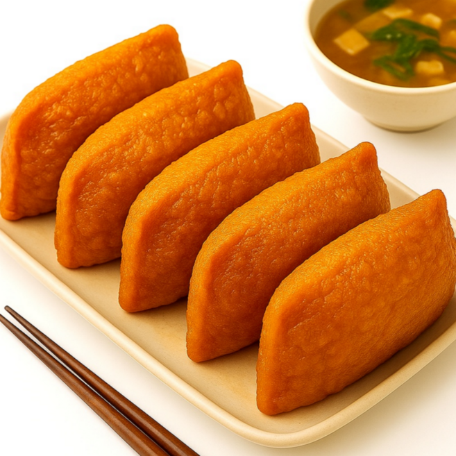 일본 조미유부 사각유부 40매, 1kg, 2개