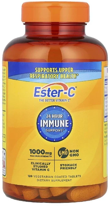 네이처스바운티 에스터C Ester-C 중성비타민 C 아스코르브산 플라보노이드 1000 mg 120정 고약사, 1개 - 쿠팡