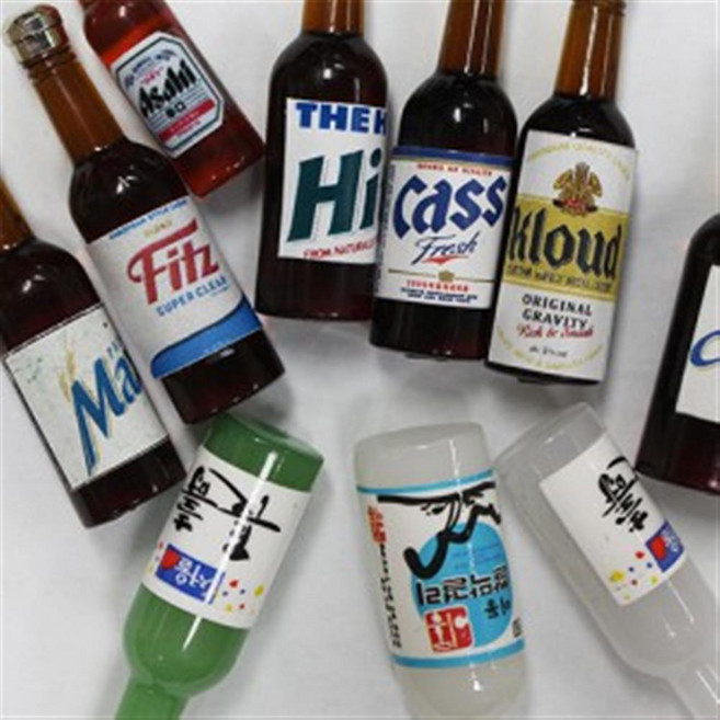 마시는 술 아님 소품용 한국주류 맥주편 레진 공예 및 미니어처 겸용, 카스