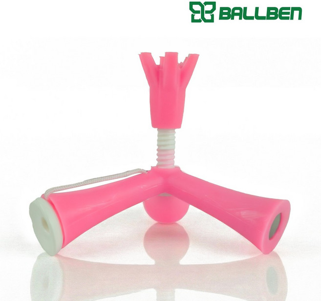 볼벤 트라이앵글 골프티 다용도티 삼각대티 삼발이 사계절티 4종 택1 오늘출발, 핑크, 1개