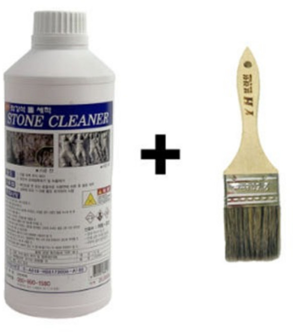 스톤크리너 1L 돌세척제 화강석 석재 시멘트 백화 타일 녹물제거, 1개