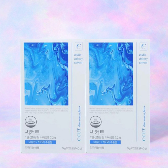 씨커트 겟비너스 효능 혈당 억제 콜레스테롤, 140g, 2개