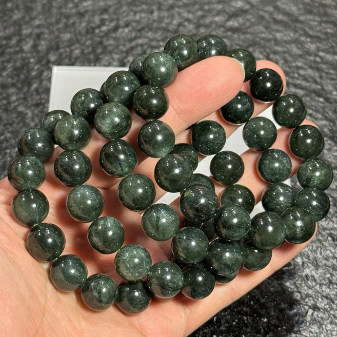 牛老爹 煙花綠髮晶手珠 旺正財招貴人