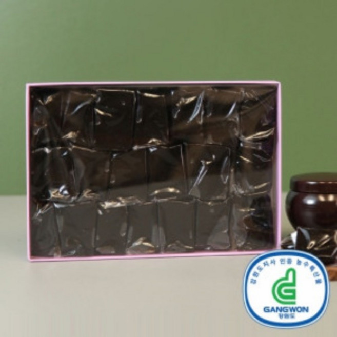 [식품명인 70호] 장바우 치악산 흑미조각엿 800g, 1개