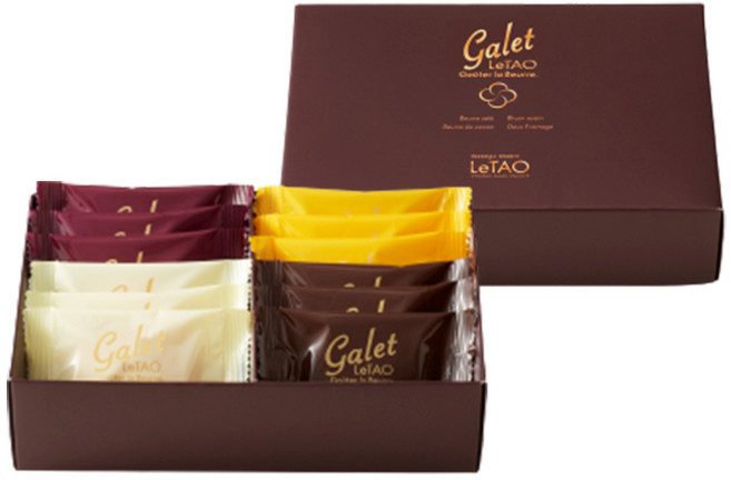 LeTAO 르타오 Galet 갈레트 12매입 일본쿠키 일본선물 일본간식, 1개