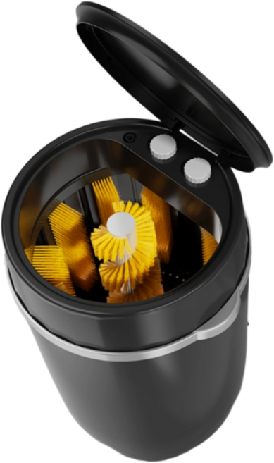 스텝워시 간편한 신발세탁기 미니세탁기 소형 신발 세탁기 운동화 세척기 걸레 자동 솔질, XPB95-588 DELUXE 블랙