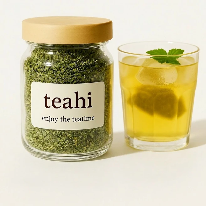 프리미엄 페퍼민트 잎차 허브차 찻잎, 1세트, 1개입, 20g - 쿠팡