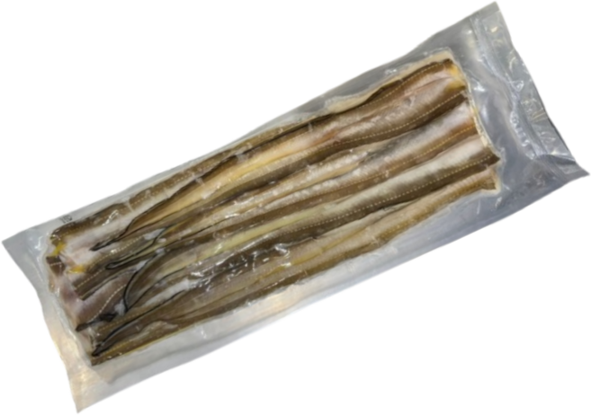 [수출용] 국내산 바다장어 500g (7-8미) 장어구이 붕장어, 2개, 손질 바다장어 500g