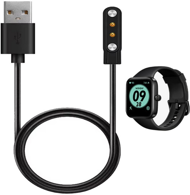 LifeSync F18 스마트워치 케이블 충전케이블, 1개