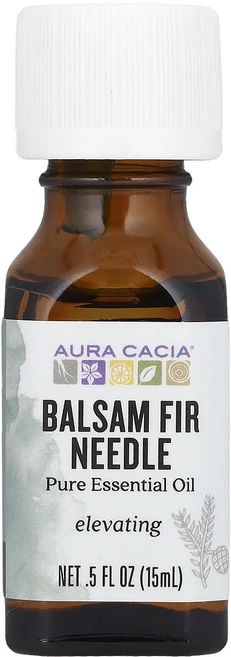Aura Cacia 100% 퓨어 에센셜 오일 발삼전나무 바늘잎 15ml(0.5fl oz), AuraCacia100퓨어에센셜오일발삼전나무바늘잎15m, 1개, 15ml - 쿠팡