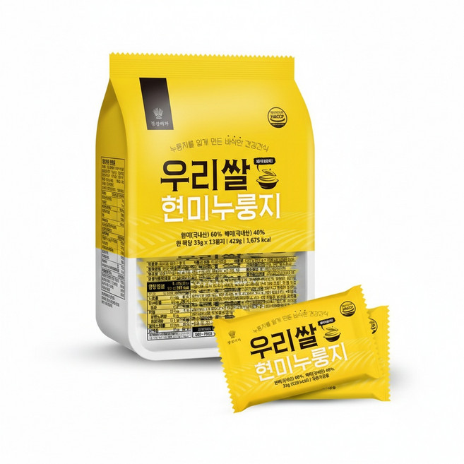 (쌀가게)우리쌀 현미누룽지429g(33g13), 33g, 1개