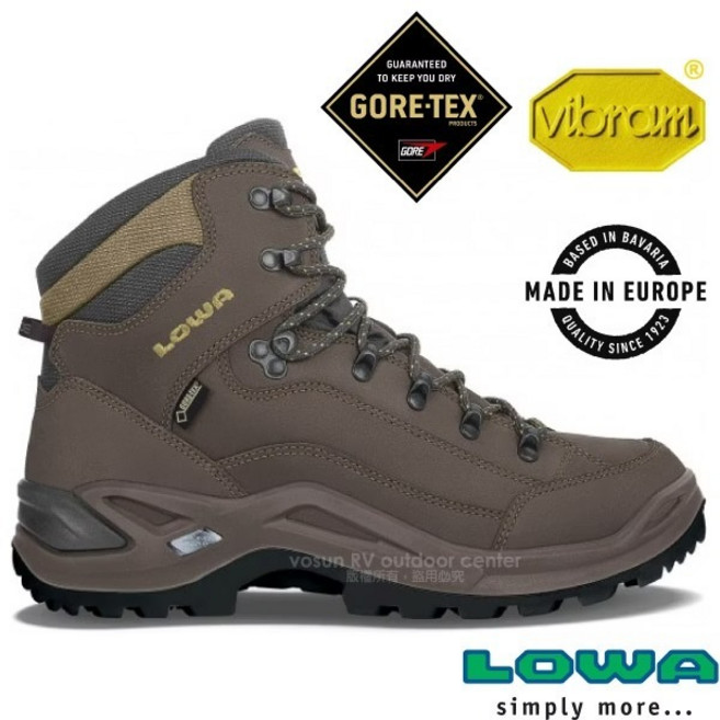 【德國 LOWA】RENEGADE GTX MID 中筒登山鞋 GORE-TEX 防水 LW310945