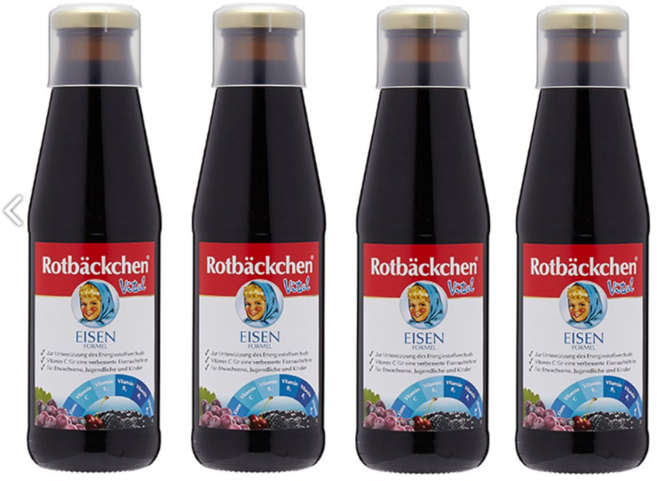 로트벡쉔 바이탈 아이젠 450ml 6병, 4개입