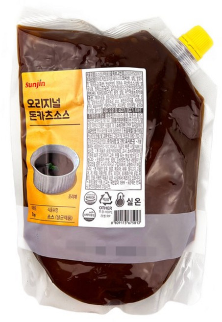 선진 오리지널 돈카츠 소스 1kg 돈까스 BBQ